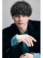 リップスヘアー 渋谷 annex(LIPPS hair)&nbsp;縦落ちパーマソフトツイストスパイラルパーマッシュ