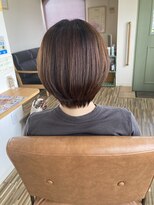 ナグモ美容室&nbsp;ツヤツヤショートボブ