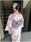 【Bormee】夏のイベントに！浴衣帯結び☆リボン