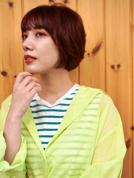 ブゾン(buZon) 【buZon ブゾン】マッシュボブ×ショコラブラウン