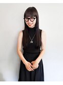 【TALO】ワイドバング×黒髪ロング