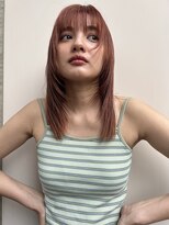 ジュエム(jouerm)&nbsp;オレンジベージュ×たっぷりレイヤー