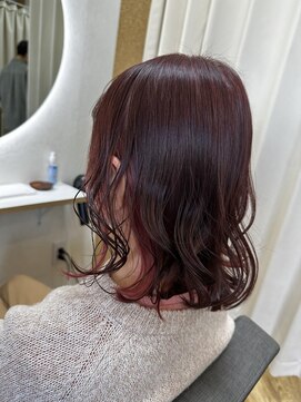 テーラヘアー 君津店(TELA HAIR) インナーピンク【TELA HAIR 君津店】