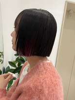 トッカ 小倉店(tocca)&nbsp;インナーカラーボブスタイル【yui】