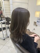 ☆ブリーチあり　オリーブベージュ