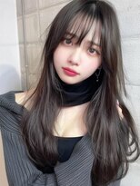 ヘッツ 仙台駅前店(HETTU) 黒髪/ボブルフ/ネビージュ/韓国/ワンレン/仙台/髪質改善/前髪