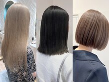 【TAMMYこだわり髪質改善ケアカラー】と【最高級バイカルテトリートメント】