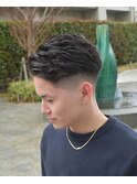 スペインカール/スパイキーショート/フェザーパーマ/河原町三条K