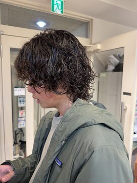 キャンバス バイ ネオリーブ 横浜西口(Canvas by neo.) 横浜★プードルパーマメンズパーマ波巻きパーマ