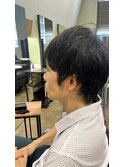 メンズ/ツイストパーマ/フェードカット/白髪ぼかし/ハイライト