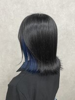 アン ブリーチ 大宮駅東口店(UN BLEACH)&nbsp;【インナーカラー♪♪】ネイビーブルー♪♪