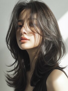 ゼスト 三鷹店(ZEST) チェリーブラウン似合わせカット韓国レイヤー/三鷹/吉祥寺