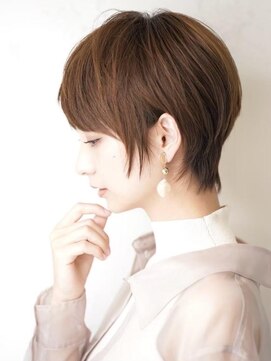 ロミー 本厚木(ROMMY.) 20代~50代◎フェザーショート髪質改善ヘアカット白髪ぼかし