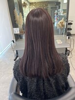 ガルボヘアー 桟橋店(garbo hair)&nbsp;ラベンダーグレージュ　トリートメント　艶髪