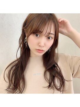 モンド ヘアクリエーション 下荒田店(monde hair creation) 【monde】 大人可愛いミディアム