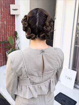 ツキヘア(TUKI hair) ヘアセット/お呼ばれ/個性派/高松