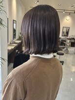 エミュ(emu.)&nbsp;ぱつんとボブ×チョコレートブラウン