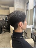 ツーブロックショート