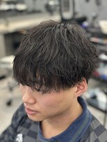 オーバルバイアピッシュ(OVARL by apish)&nbsp;シャドウパーマ/ニュアンスパーマ/メンズパーマ