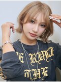ミルクティレイヤーボブ[錦糸町/新小岩/縮毛矯正/髪質改善]
