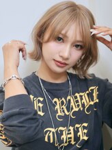 ログ キンシチョウ(L.O.G KINSHICHO)&nbsp;ミルクティレイヤーボブ[錦糸町/新小岩/縮毛矯正/髪質改善]