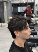フェザーパーマ/毛流れパーマメンズパーマ人気パーマ