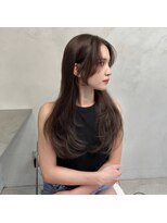 リコヘアー(LiCO HAIR)&nbsp;那覇/イメチェン/ピンクベージュ/アンブレラカラー/前髪