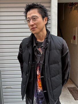 ヨハク メンズ 大阪梅田中崎町(yohaku メンズ) メンズカット+スパイキーショート