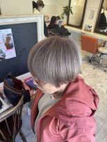 ニコラ(nicola) 白髪ぼかし/ミルクティベージュ