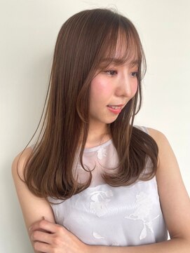 カバーヘア ブリス 上尾西口店(COVER HAIR bliss) 春カラー/ココアベージュ韓国ヘア/ワンカールブリーチなしp上尾!