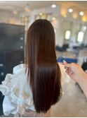 カット　ケアカラー　トリートメント