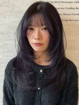 ジュノヘアージャパン 表参道(JUNO HAIR JAPAN)&nbsp;ダークパープル/ナチュラルショート/ミルクブラウン/夏/渋谷