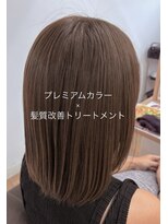 フレイムス ヘアアンドリラックス 東川口店(Frames hair&relax) 【HIRUMA】プレミアムカラー+髪質改善トリートメント