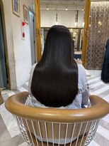 ロンドアベニール 北千住(Lond avenir)&nbsp;ダークパープル/髪質改善/縮毛矯正/オリーブベージュ/北千住