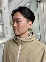 バイ ユア オウン フラワーズ コロン カバ 松本駅前(buy your own flowers : kava)&nbsp;清潔感◎毛流れパーマで叶える黒髪センターパート