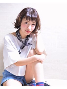 ネオリーブ ジューク 日吉店(Neolive JuQ) 【NeoliveJUQ】外ハネグラデーション マッシュショート