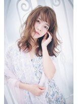 ミシェリー(misherry)&nbsp;＊misherry 【萩本 有輝】くびれセミディ　アッシュカラー＊3