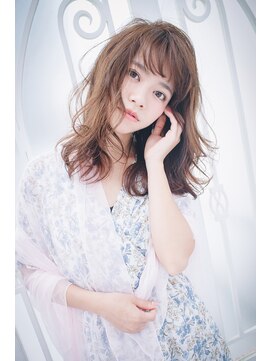 ミシェリー(misherry) *misherry 【萩本 有輝】くびれセミディ アッシュカラー*3