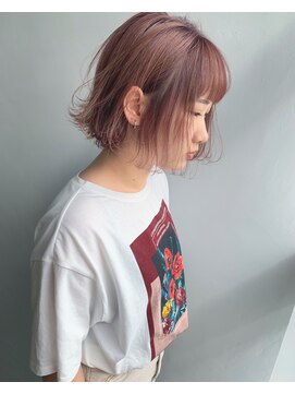 サングース(Sungoose) 小顔カットブランジュワンサイドショート