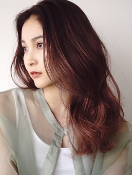 ワン 茅ヶ崎(ONE002) マッシュ/くびれヘア/ビタミンカラー/メルティーカラー/茅ヶ崎