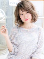 モッズヘア 越谷(mod's hair) ■フェミニン♪くせ毛風無造作ふわミディ107★越谷20代30代40代