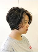 【フェイスフレーミングハイライト☆美ショートボブ】