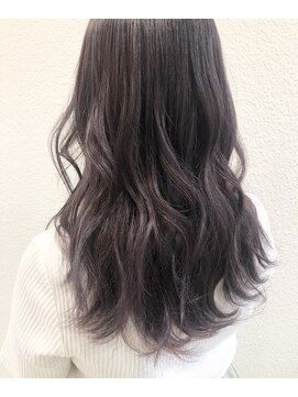 ブルー(BLUE) 《Blue阿部★》#ラベンダー#ケアブリーチ#ラベンダーアッシュ