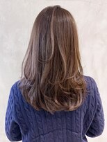 アイティー バイ アルバム 中野店(IT by ALBUM)&nbsp;セミロングレイヤー_カーキグレージュマッシュショート_ba318132