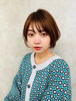 ジョエミバイアンアミ(joemi by Un ami)&nbsp;【joemi】大人かわいいひし形ショートボブスタイル(小倉太郎)