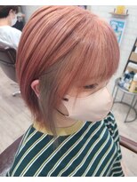 ニコヘアー(niko hair)&nbsp;ピンク　オレンジ