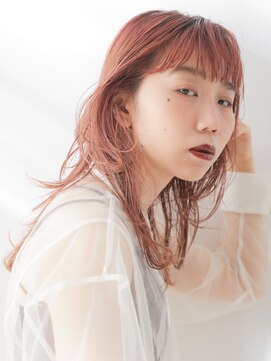 テトテ バイ ミリー 江坂(tetote by milly) 【tetote江坂】大人かわいい美髪スモークピンク×フェザーバング