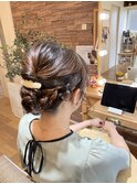 お呼ばれヘアセット