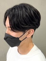 エルマーク(L-MARK)&nbsp;センターパートニュアンスパーマ韓国カルマパーマコンマヘア