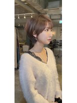 髪質改善と縮毛矯正の専門店 サンティエ(scintiller)&nbsp;大人綺麗な小顔襟足スッキリショートボブ　30代40代50代